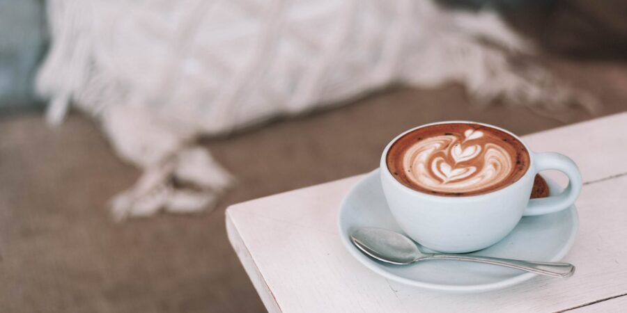 photo of white ceramic teacup