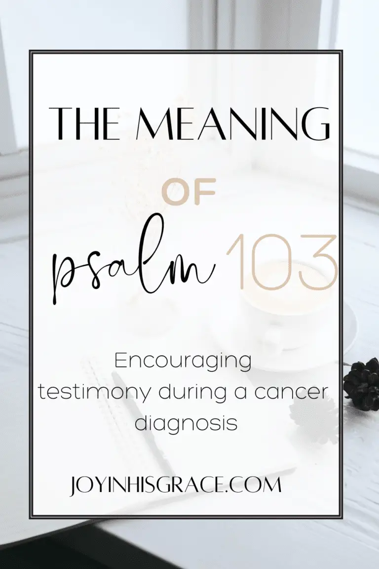 what is the meaning of psalm 103 2 5