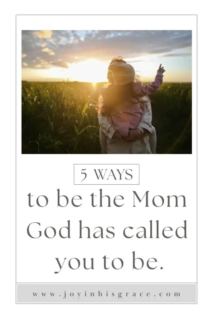 how to be a good christian mom